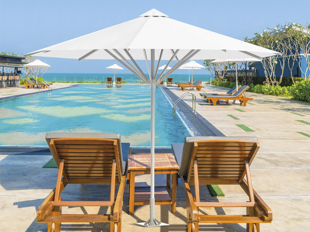 umbrella for pools and beaches